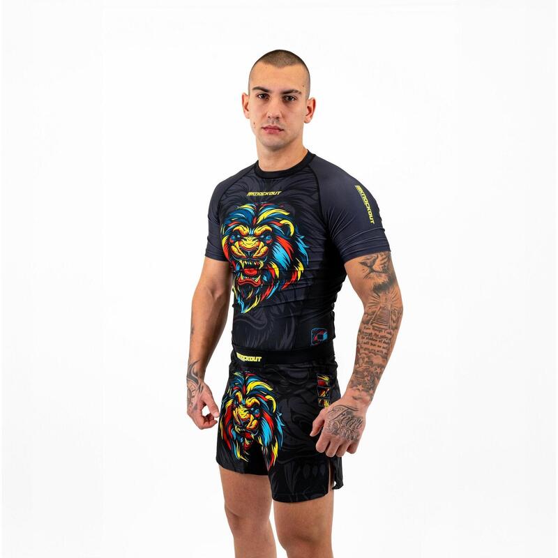 Tricou Compresie Knockout LION XL