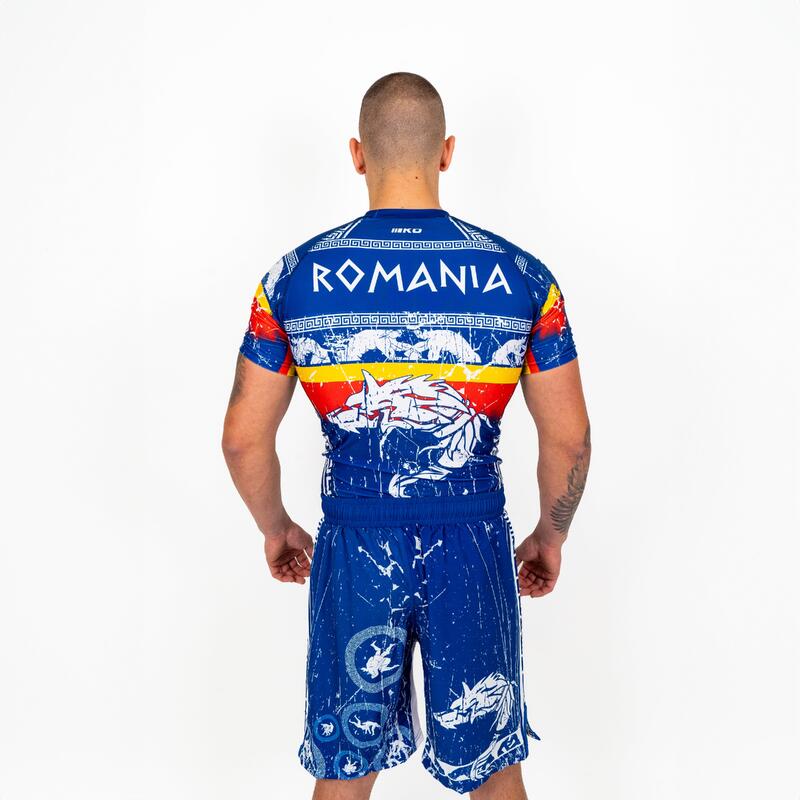 Tricou Compresie Knockout Pangration M / Albastru