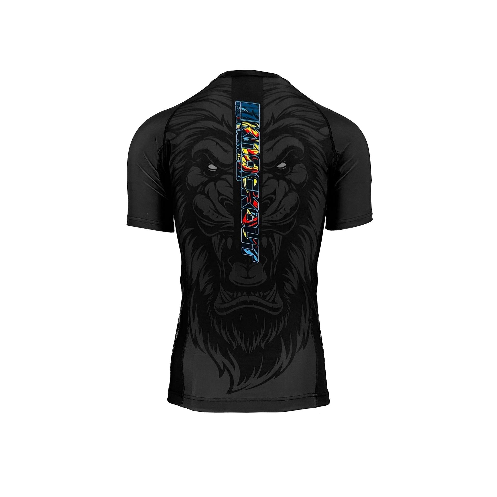Maglietta Compression Knockout Lion 5/5