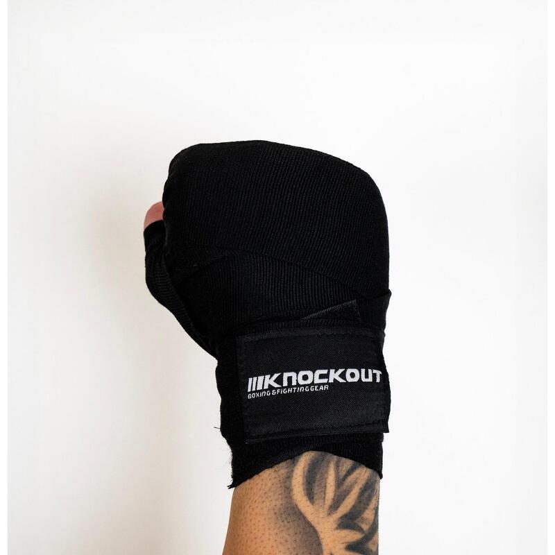 Bandaje Box Knockout 3m Negru