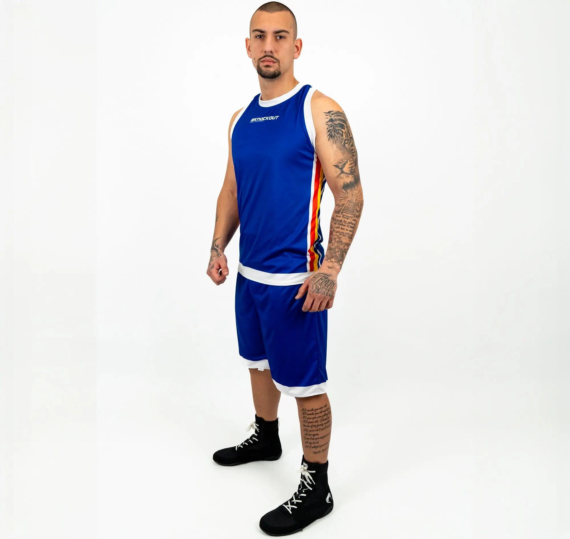 Imposta Pantaloni Corti Reversibili Con Competizione A Knockout A Box + Maoou 2/7