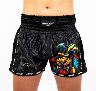 Pantaloncini Kickbox Knockout Lion