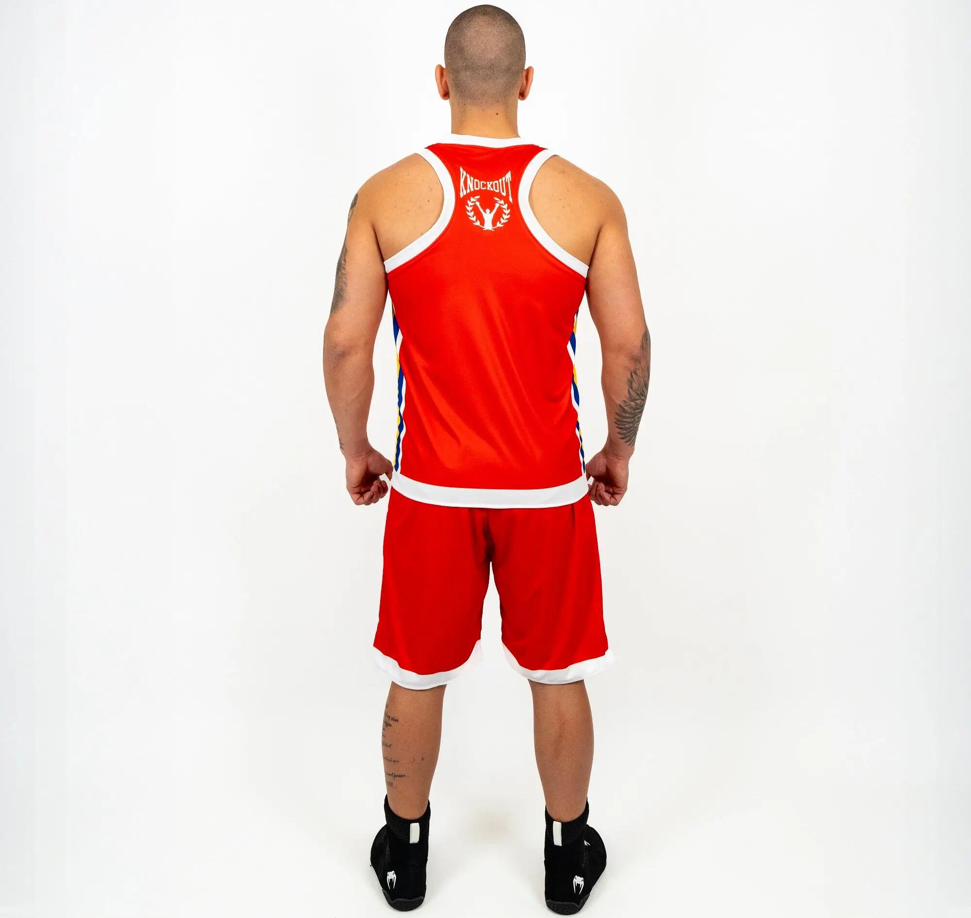 Imposta Pantaloni Corti Reversibili Con Competizione A Knockout A Box + Maoou 6/7