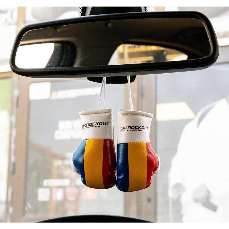Breloc Mini Manusi Box Knockout Tricolor