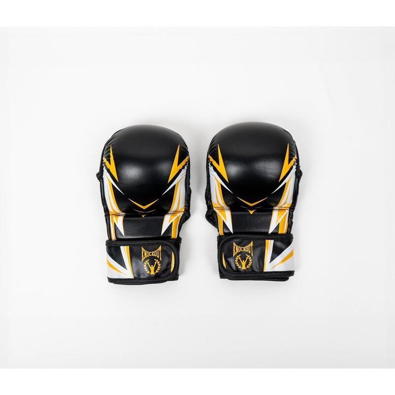 Manusi MMA Knockout Pro Sparring 2.0 XXL / Negru/Auriu