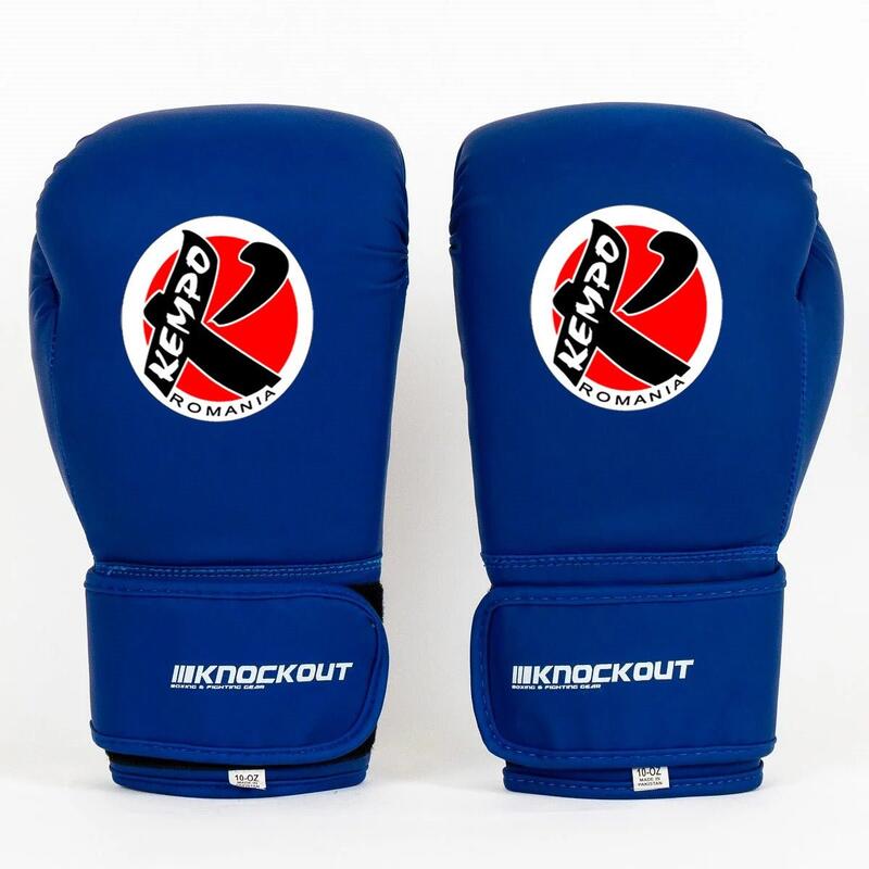 Manusi Knockout Kempo 10 OZ / Albastru