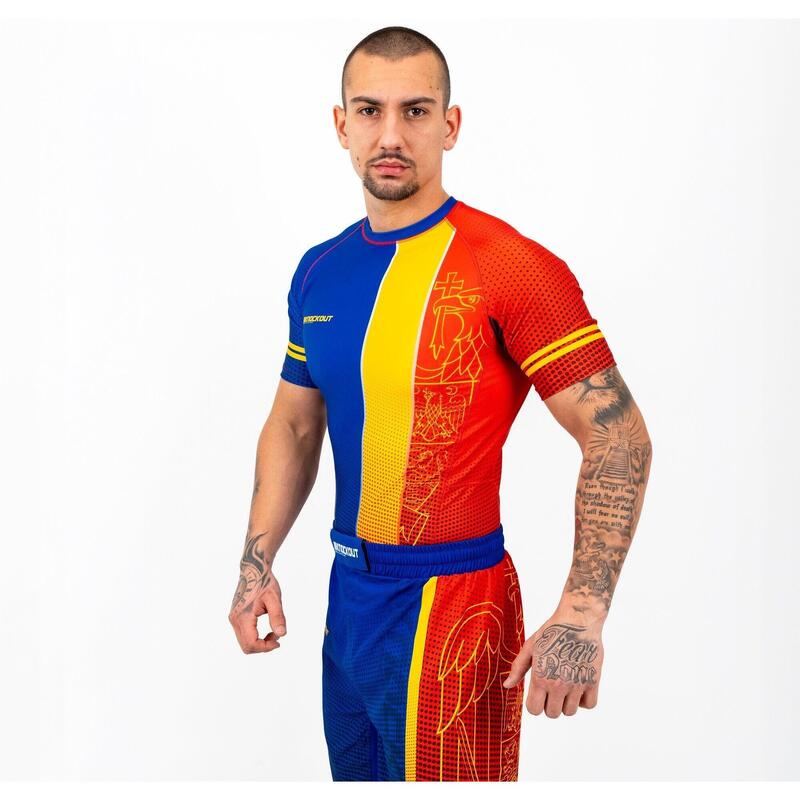 Tricou Compresie Knockout Romania L