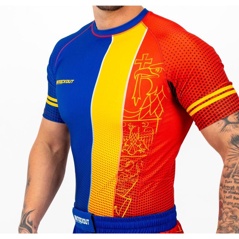 Tricou Compresie Knockout Romania L