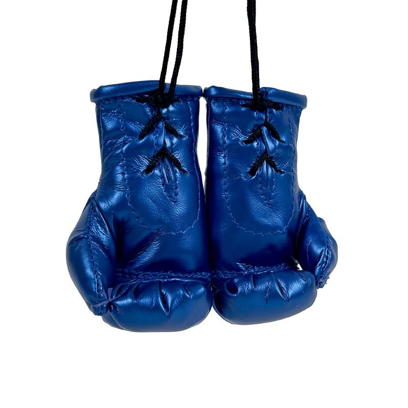 Breloc Mini Manusi Box Knockout Albastru