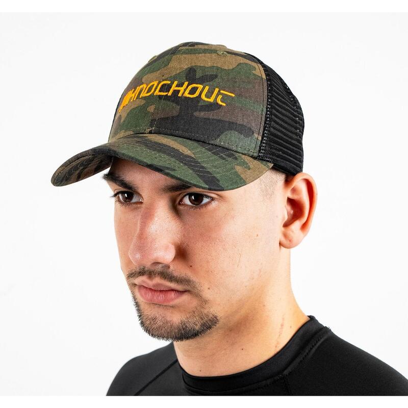 Sapca Knockout Trucker Camuflaj