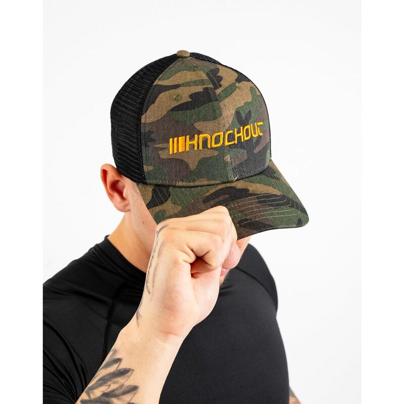 Sapca Knockout Trucker Camuflaj