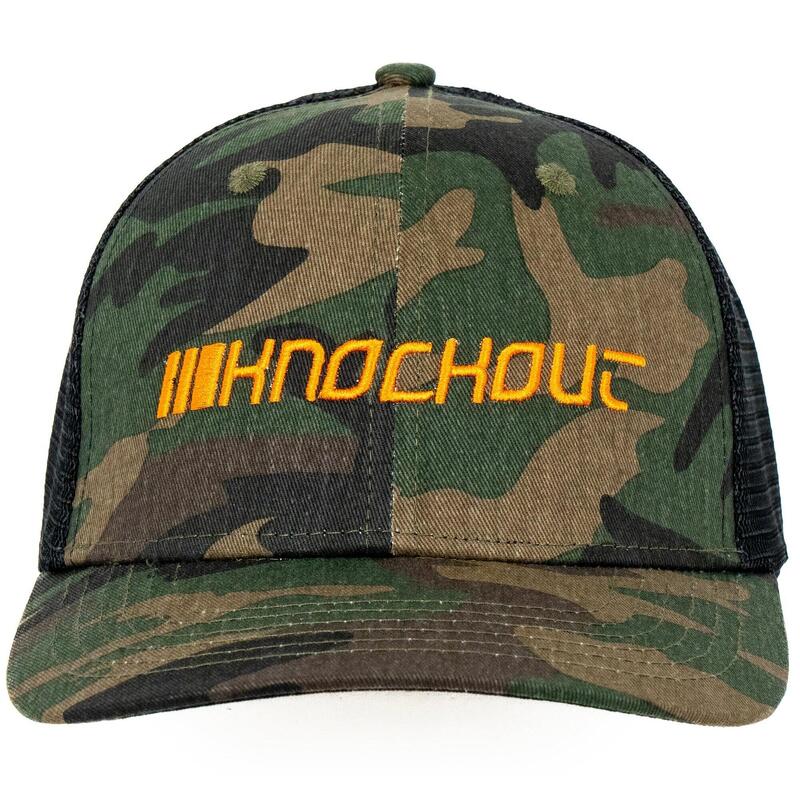 Sapca Knockout Trucker Camuflaj