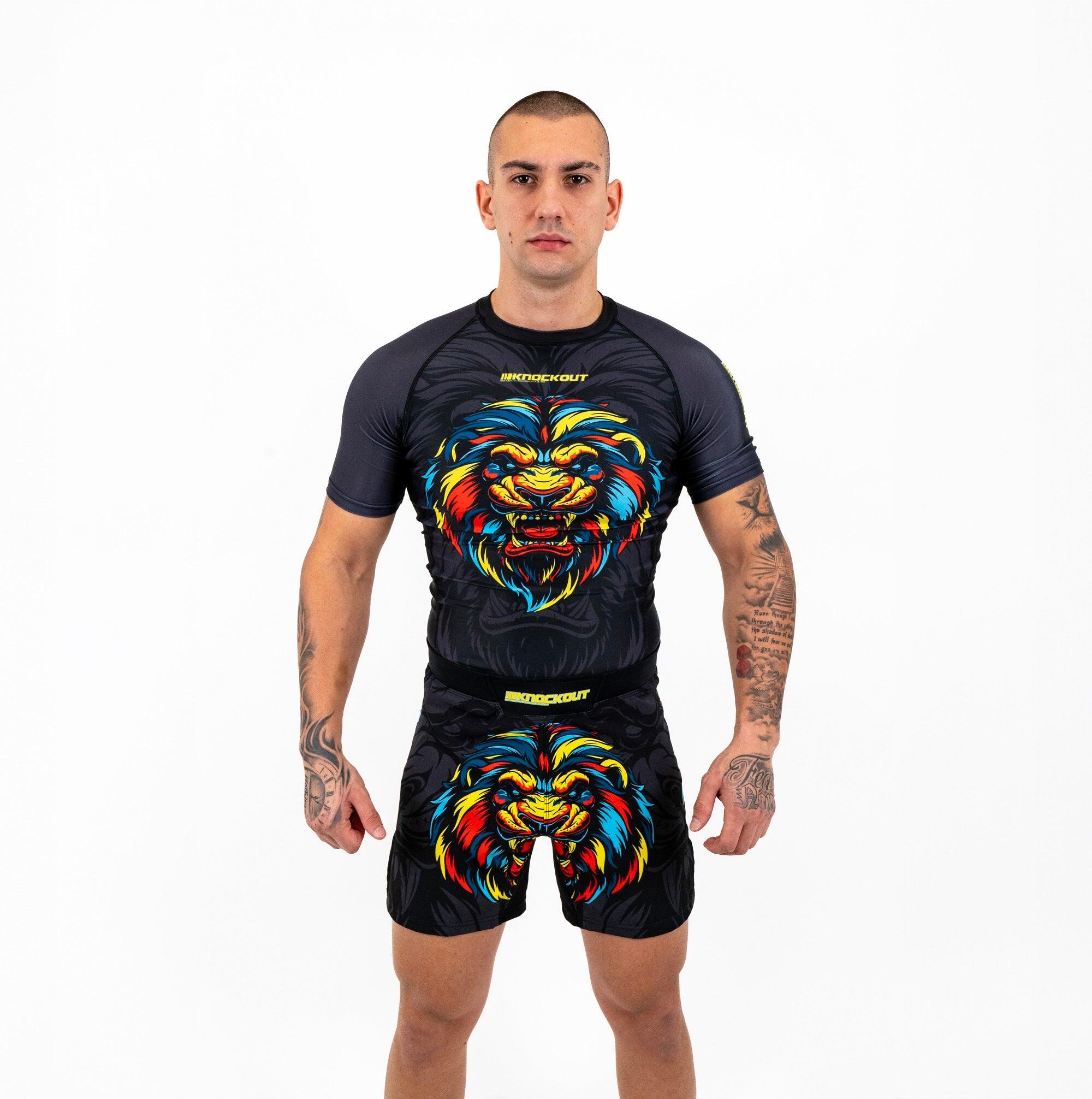 Tricou Compresie Knockout LION L