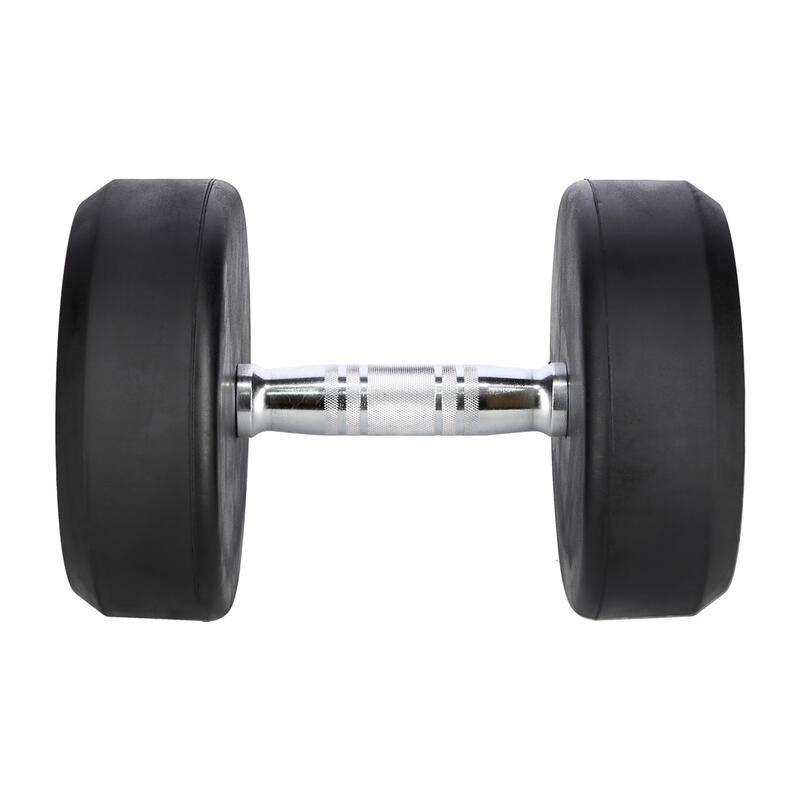 Gantere oțel cromat 1–70 kg mâner striat fitness profesional HMS HG PRO