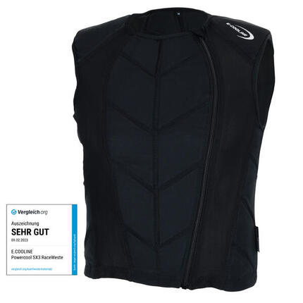 E.COOLINE Powercool SX3 RaceWeste|Kühlweste für Erwachsene |aktiviert mit Wasser