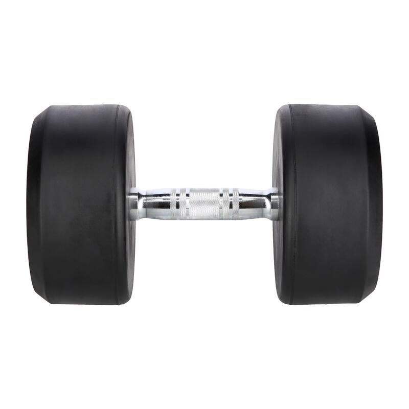 Gantere oțel cromat 1–70 kg mâner striat fitness profesional HMS HG PRO