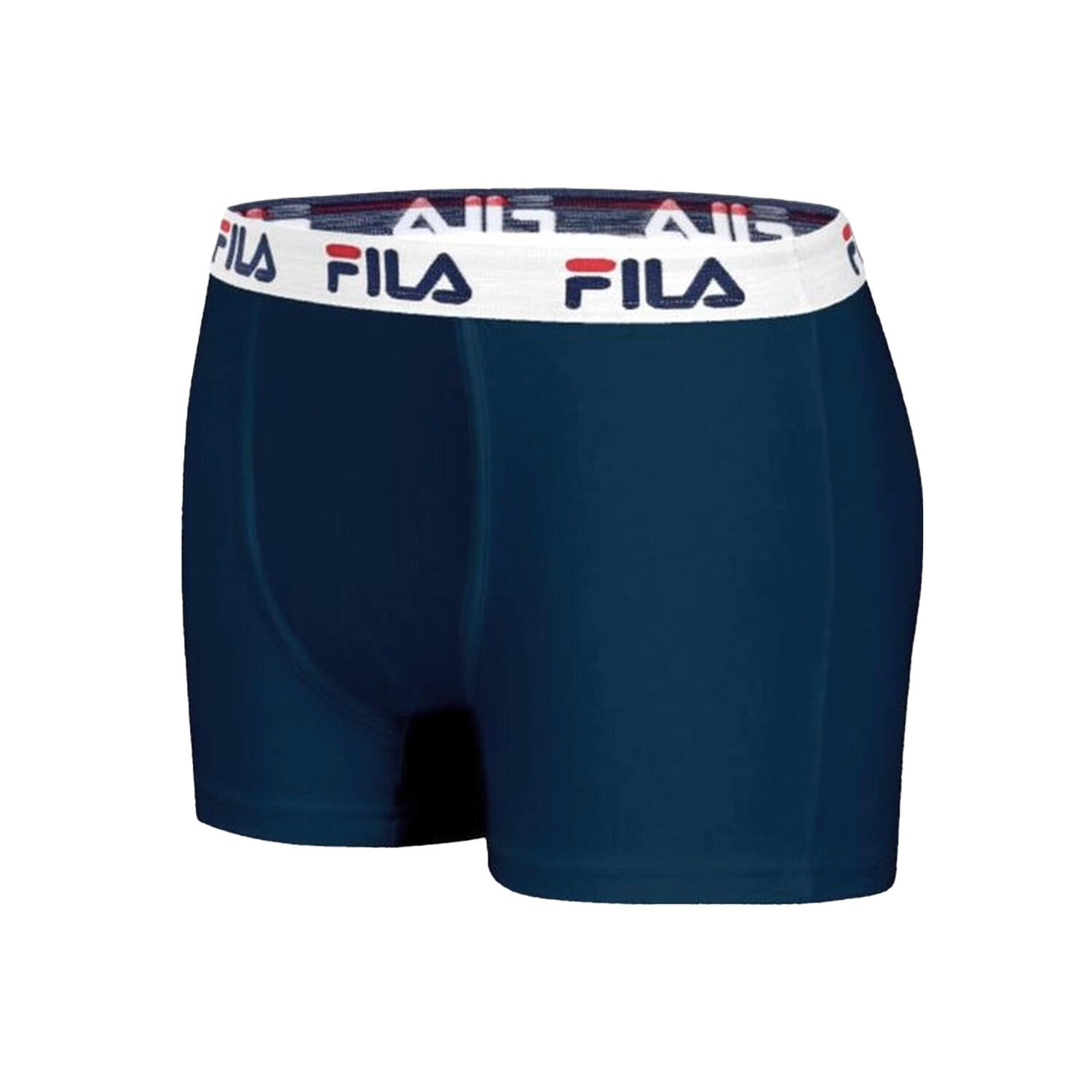 Lot de 4 Boxers Homme FILA 5016 coton couleur Navy 2/3