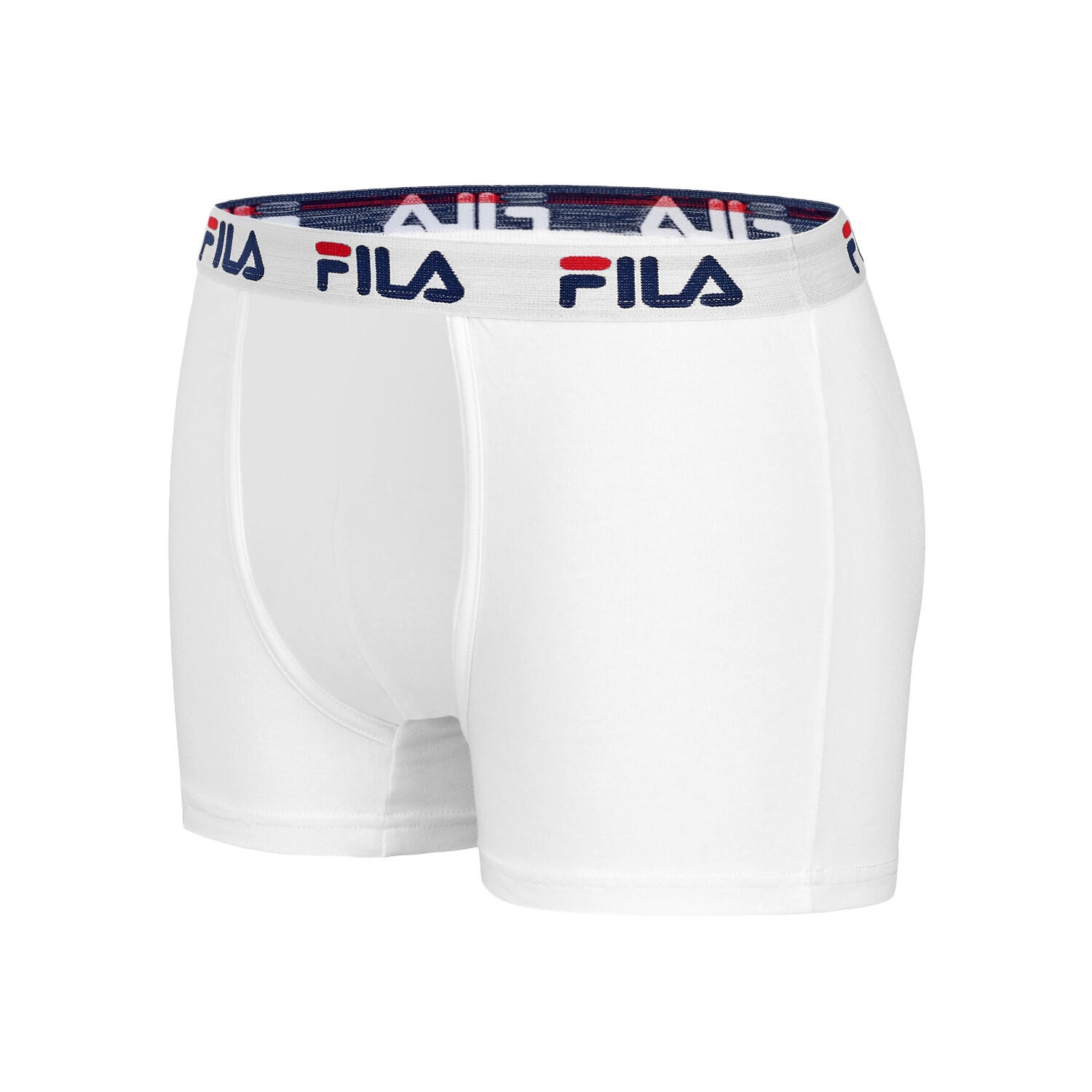 Lot de 4 Boxers Homme FILA 5016 coton couleur Blanc 2/3