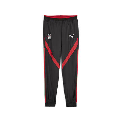 Męskie spodnie przedmeczowe Egipt PUMA Black Red
