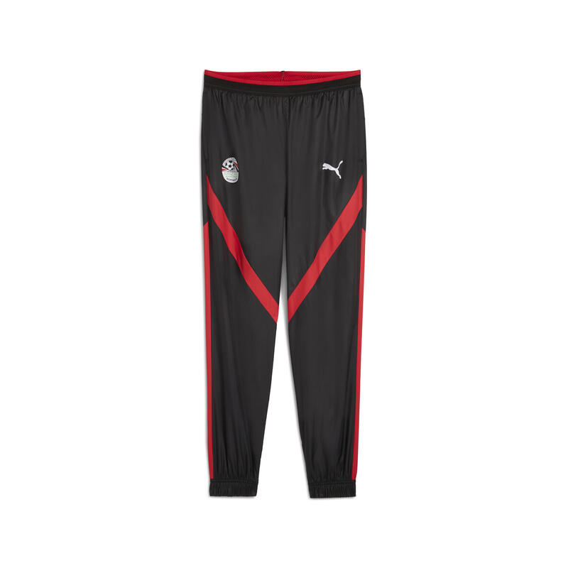 Pantalon tissé d'avant match Égypte Homme PUMA Black Red