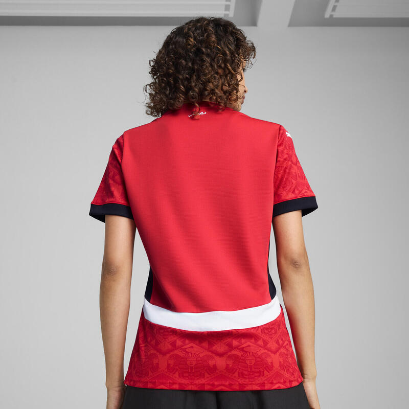 Egypt 2025 Home Jersey Women PUMA Red Black