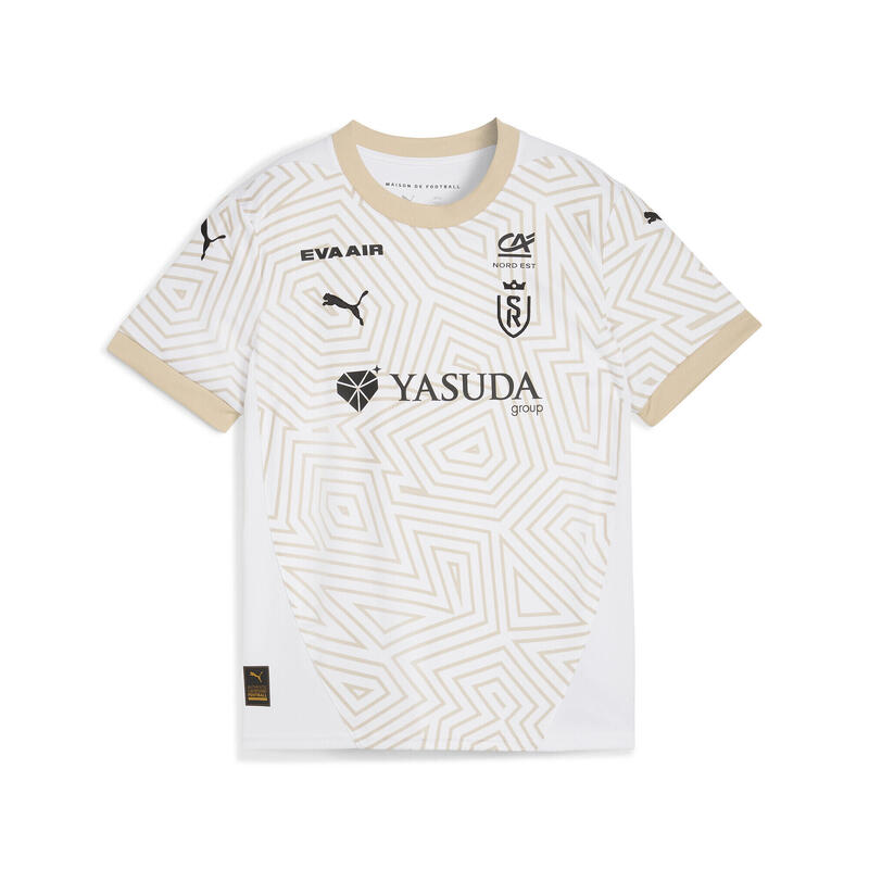 Młodzieżowa trzecia koszulka Stade Reims 24/25 PUMA White Granola