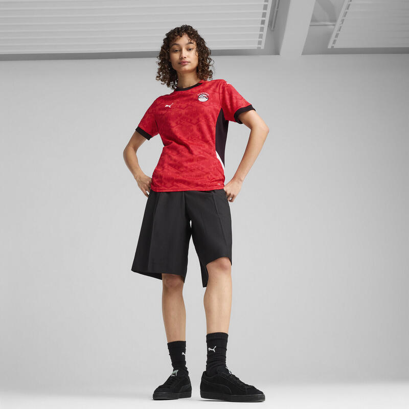 Egypte 2025 thuisshirt voor dames PUMA Red Black