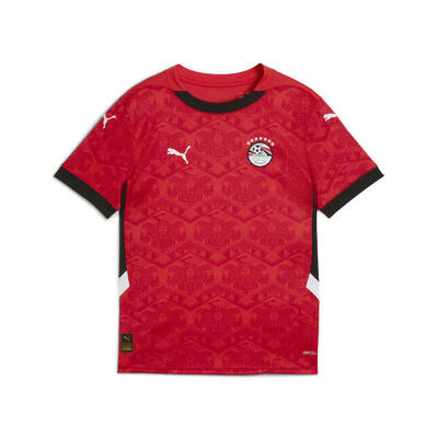 Maglia gara Home Egitto 2025 per ragazzi PUMA Red Black