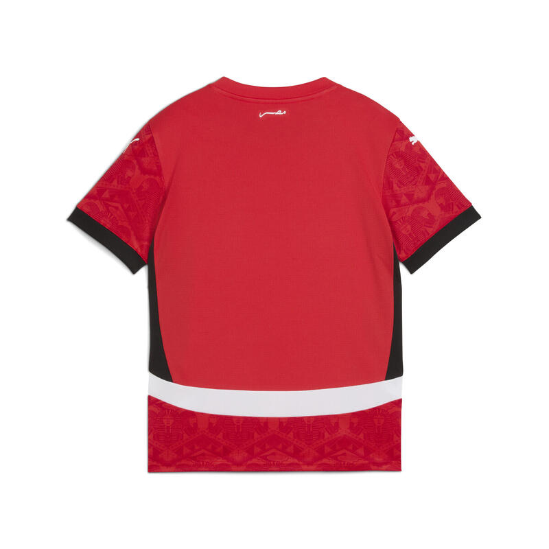 Egypte 2025 thuisshirt voor jongeren PUMA Red Black