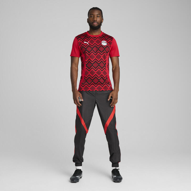 Egypte prematch-shirt voor heren PUMA Red Black