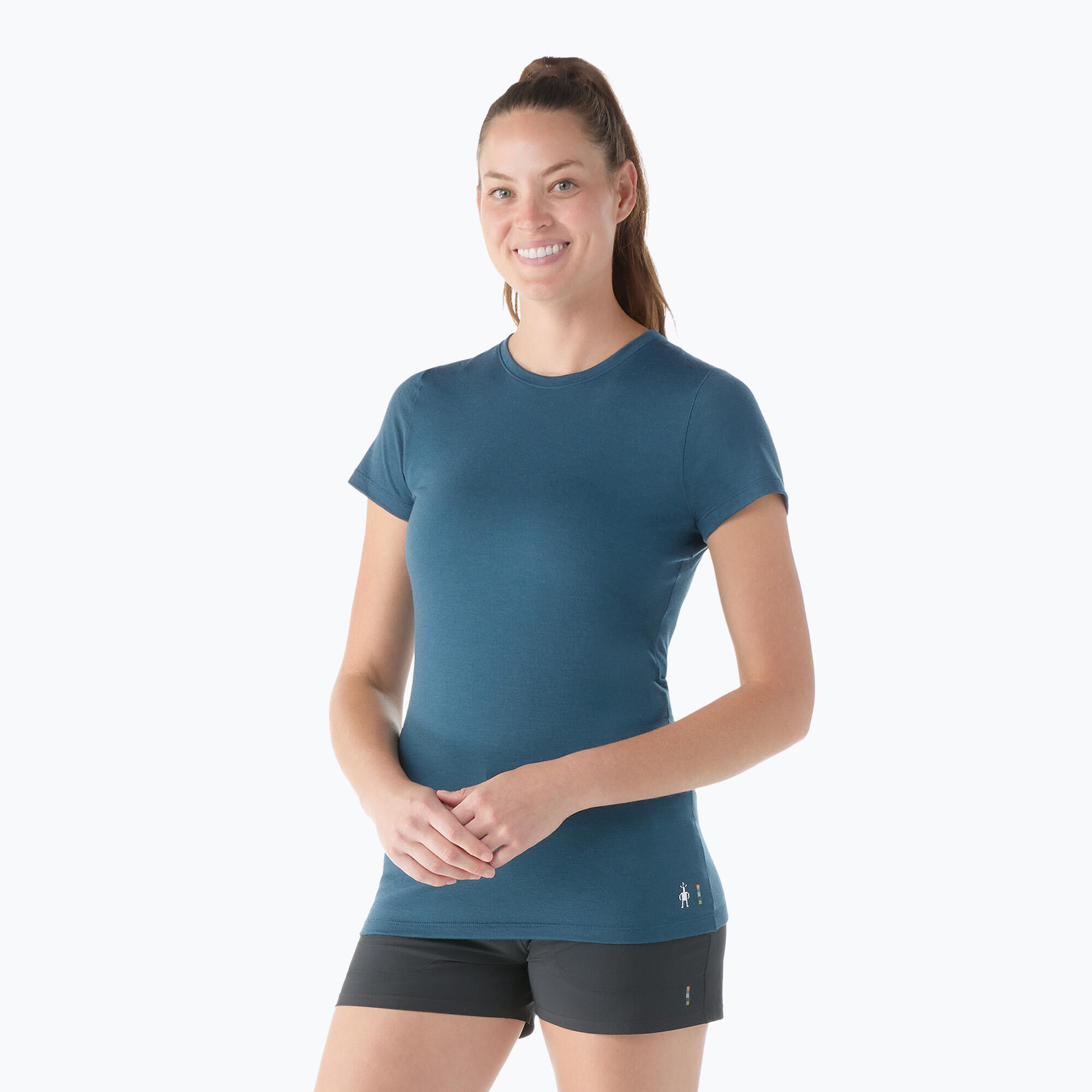 Termopóló női Merino SS Tee Women 3/4