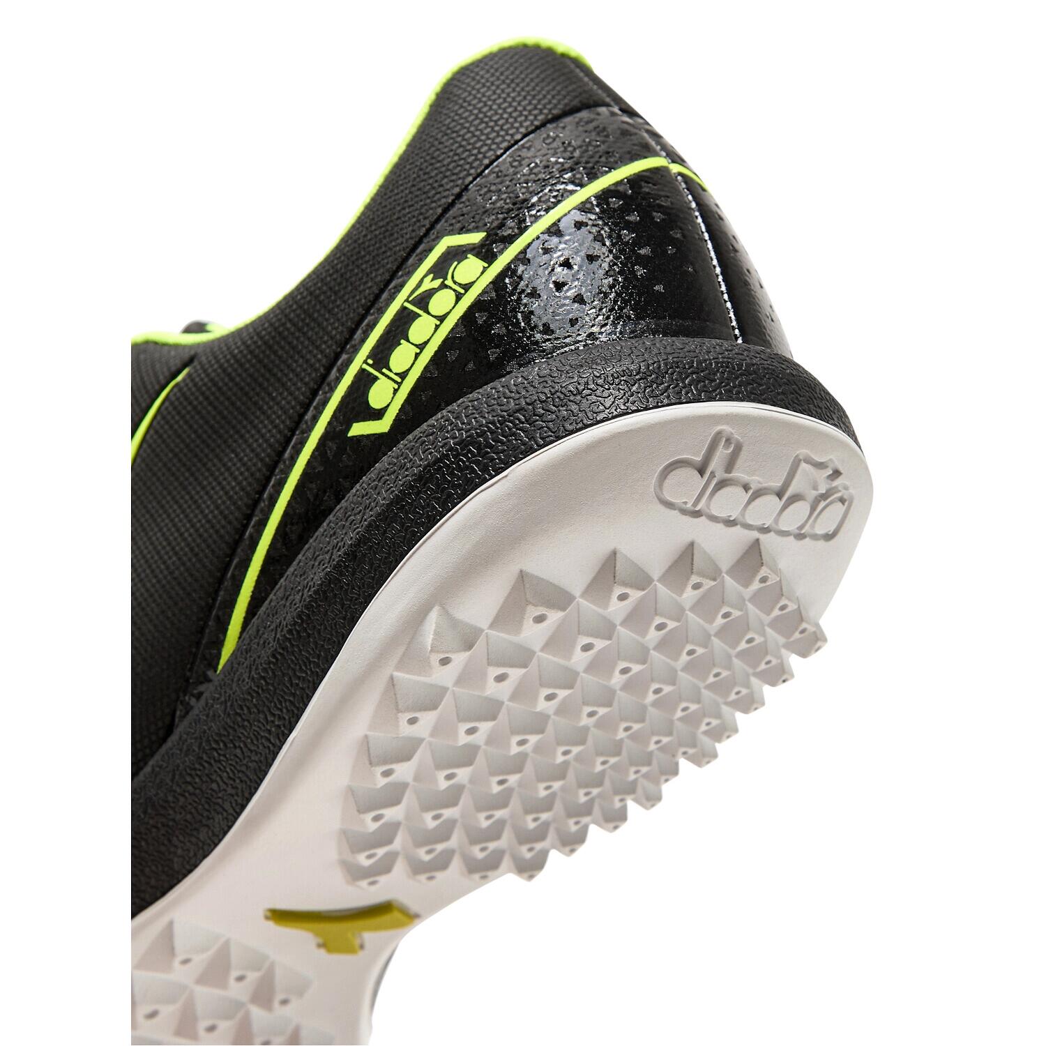 Diadora Pichichi 6 TFR, Scarpe Da Calcetto - Nero/Giallo, Bianco/Azzurro 6/7