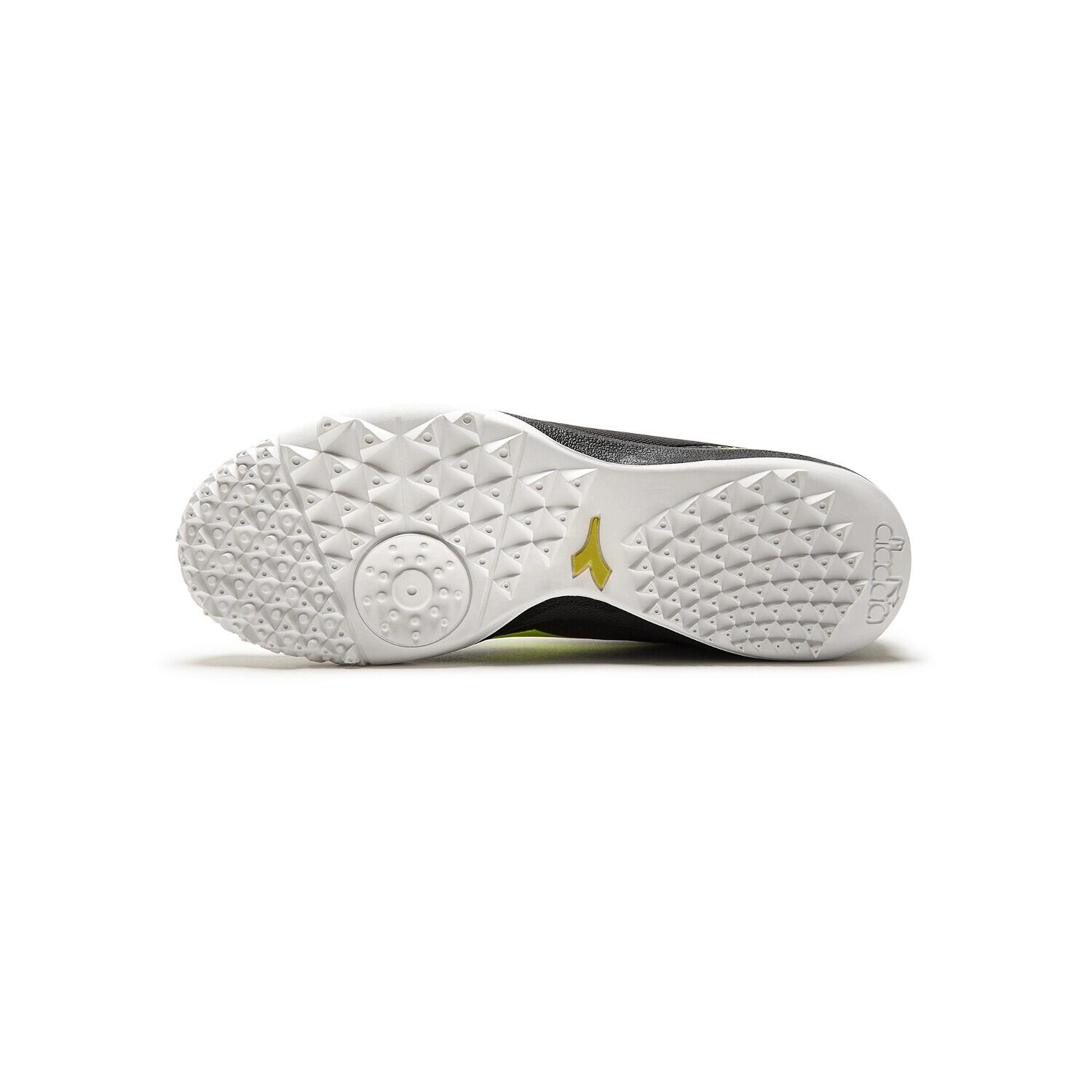 Diadora Pichichi 6 TFR, Scarpe Da Calcetto - Nero/Giallo, Bianco/Azzurro 7/7