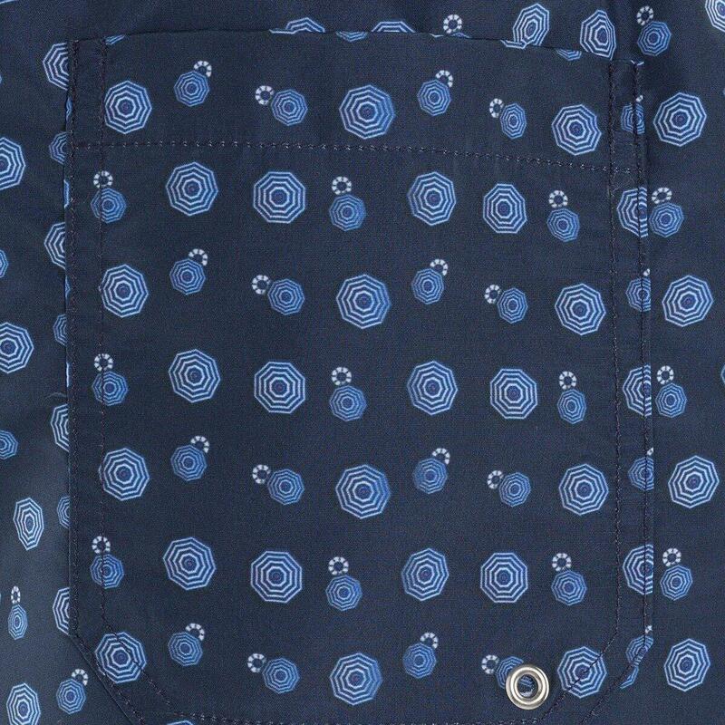 Maillot de bain short imprimé parasols Fallonica
