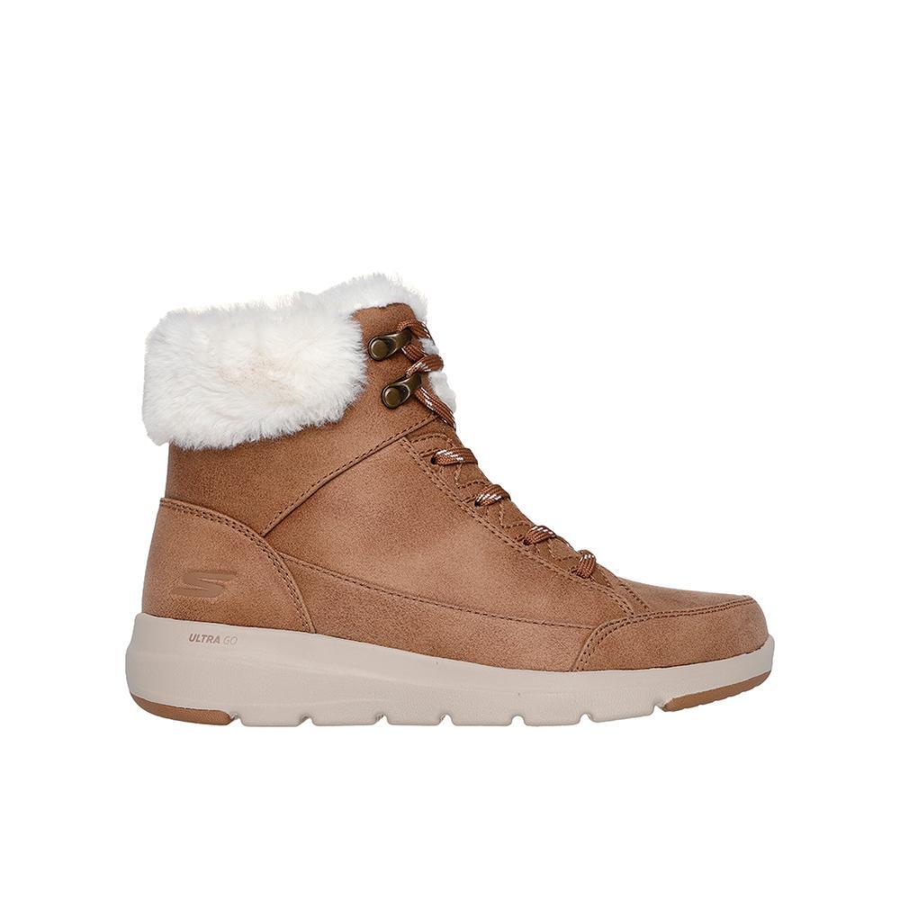 SKECHERS Botins Mulher Skechers 144178_CSNT Marrons com Atacadores e Zíper