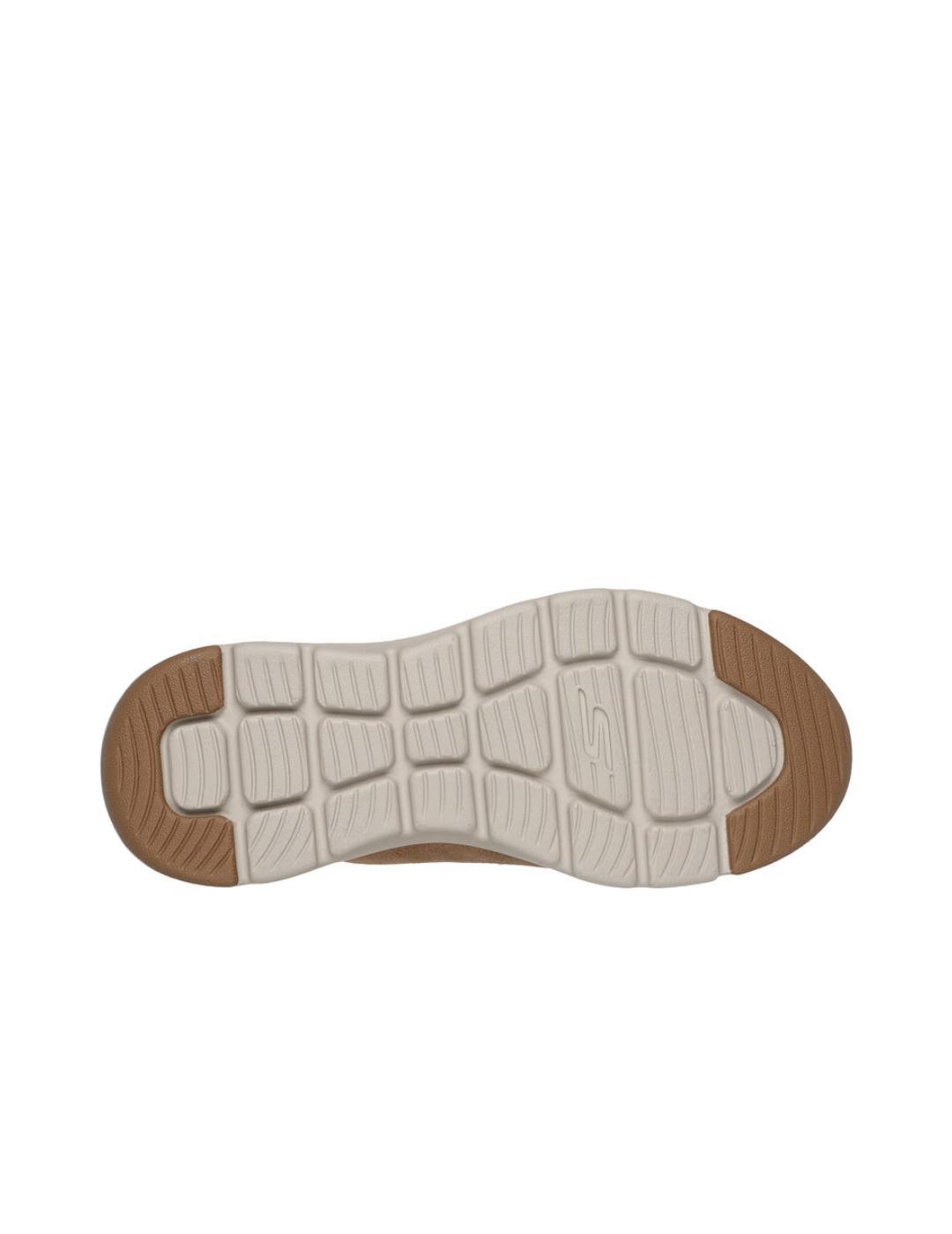 Botines Mujer Skechers 144178_CSNT Marrones con Cordones y Cremallera 5/6