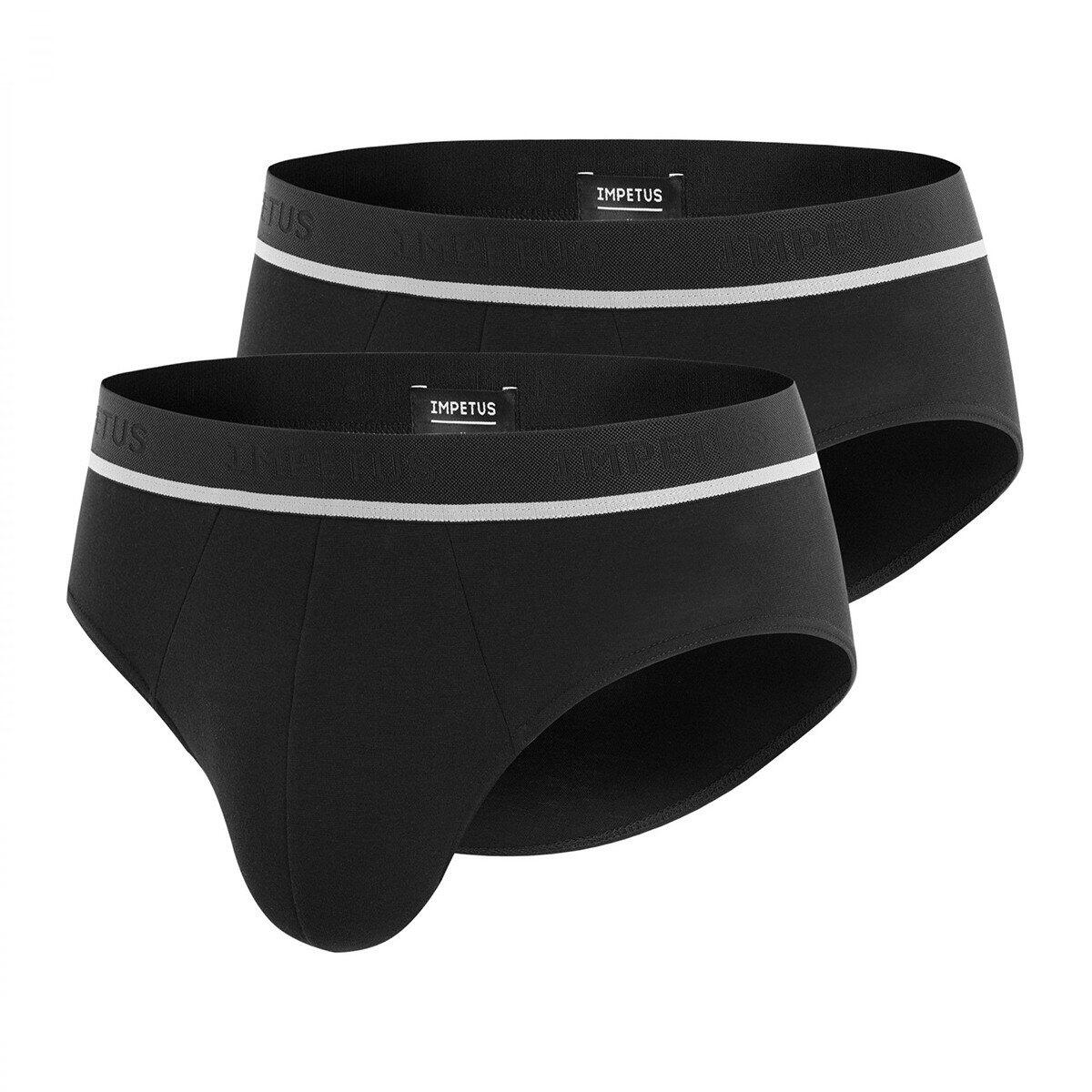 Pack de 2 slips en coton stretch Essentials 5/5