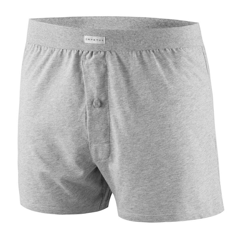 Boxer short boutonné pur coton Essentials