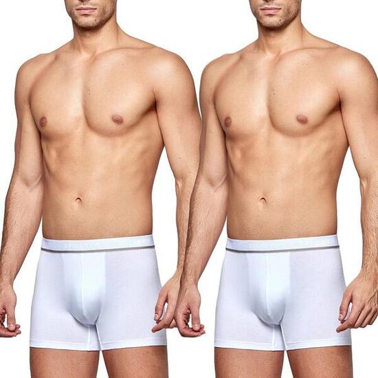 Set van 2 boxershorts van stretchkatoen Essentials