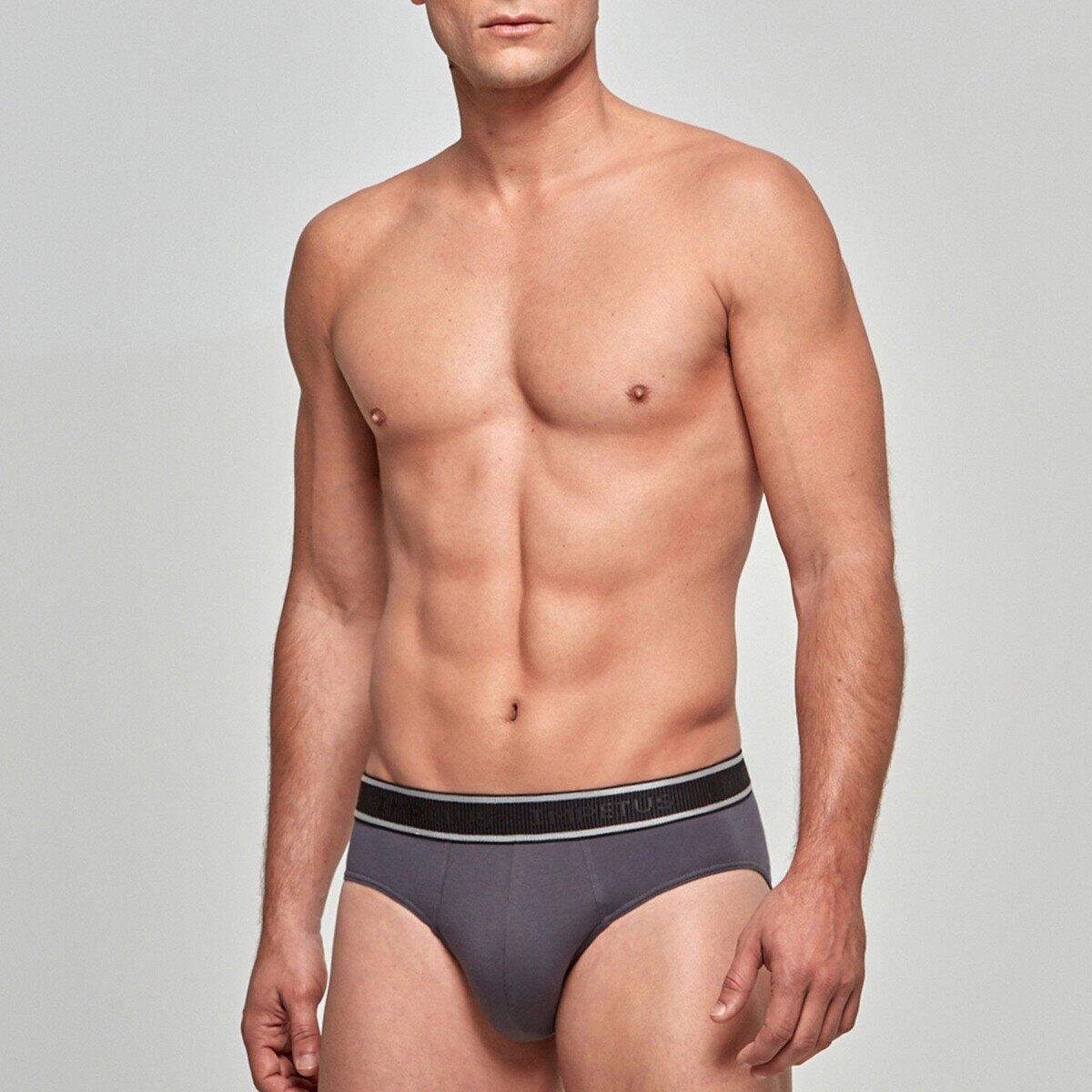 Pack de 3 slips en coton stretch Essentials 3/5