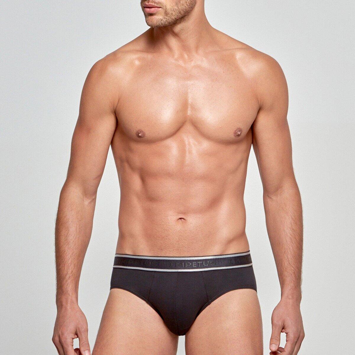 Pack de 3 slips en coton stretch Essentials 4/5