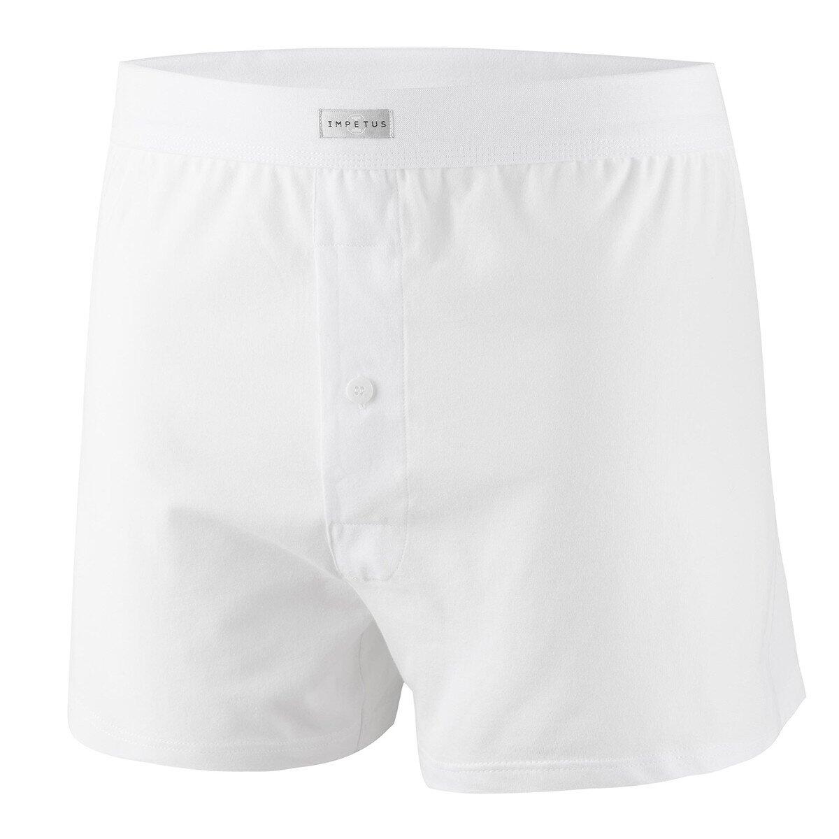 Boxer short boutonné pur coton Essentials 5/5