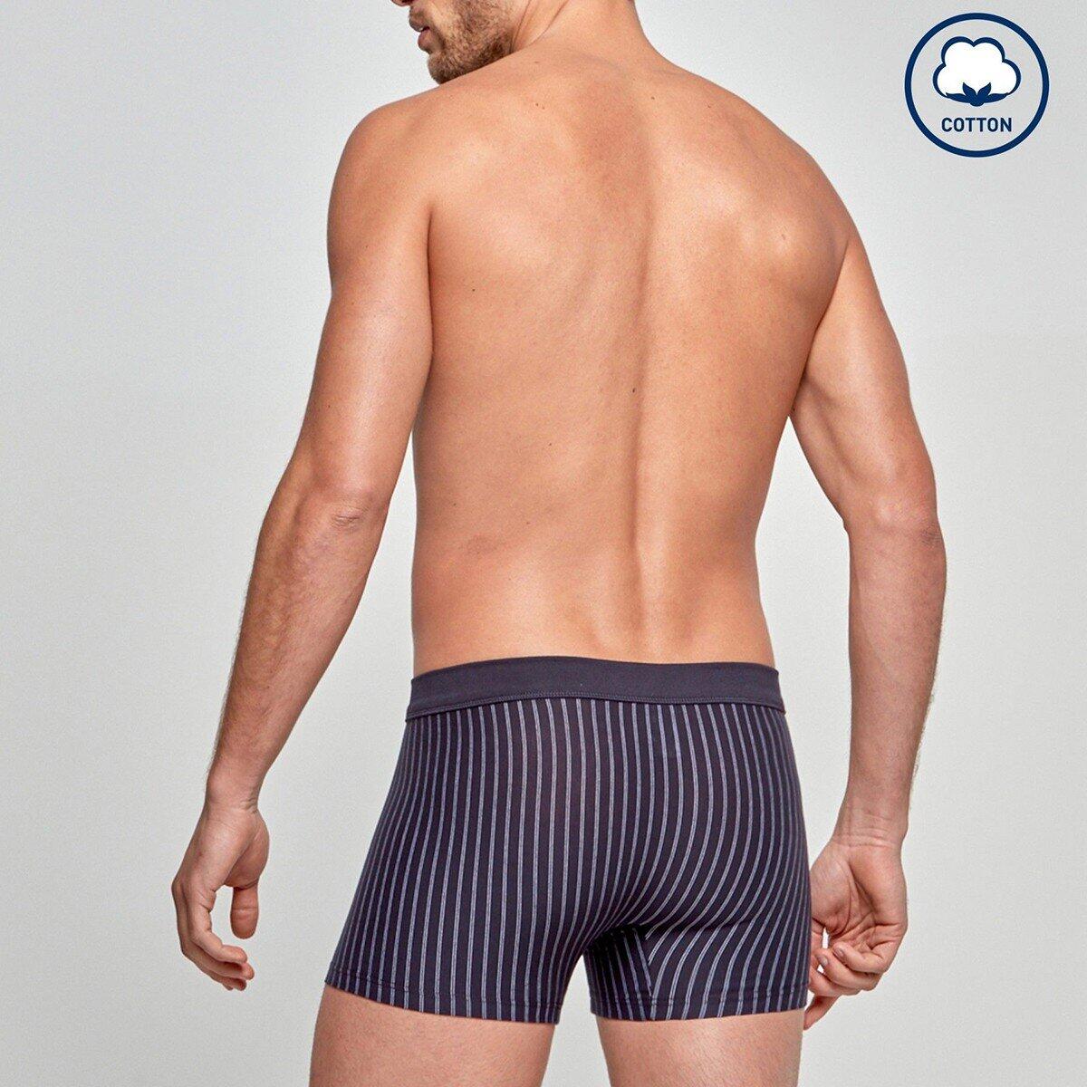 Pack de 2 boxers en coton stretch Essentials 3/5