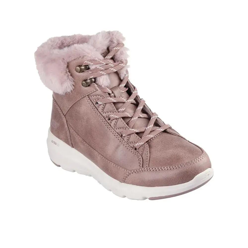Botines Mujer Skechers 144178_MVE Malva con Cordones y Cremallera 2/4