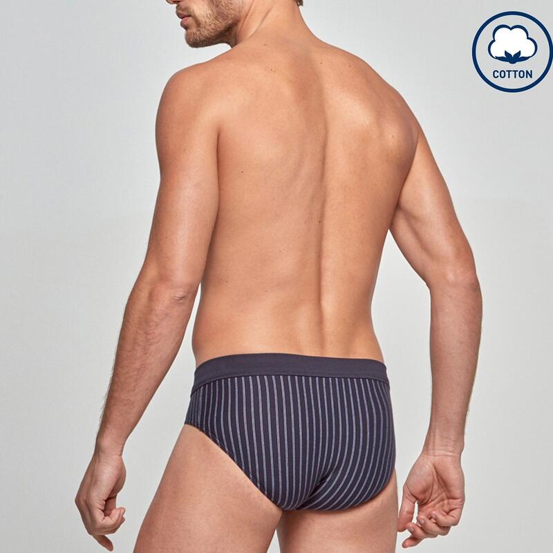 Pack de 2 slips en coton stretch Essentials