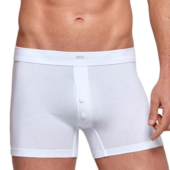 Boxer short boutonné coton stretch Essentials