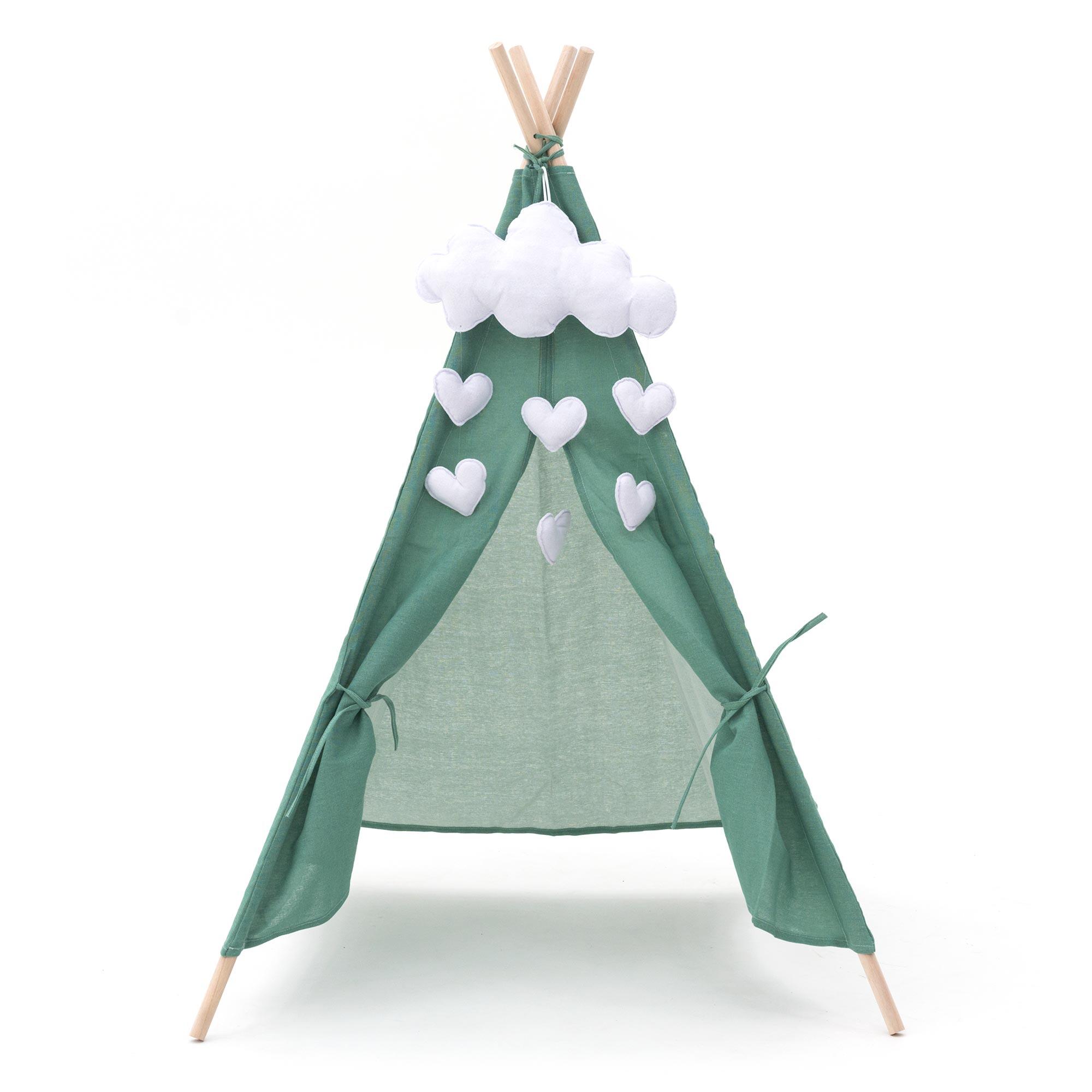 Tipi Infantil Montesori Robincool Kaplana 80x80x110 cm Plegable Uso Interior y E 5/5