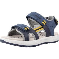 Sandales Geox Modèle J Sandal Alben Boy Couleur Bleu