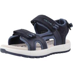 Sandales Geox Modèle J Sandal Alben Boy Couleur Bleu