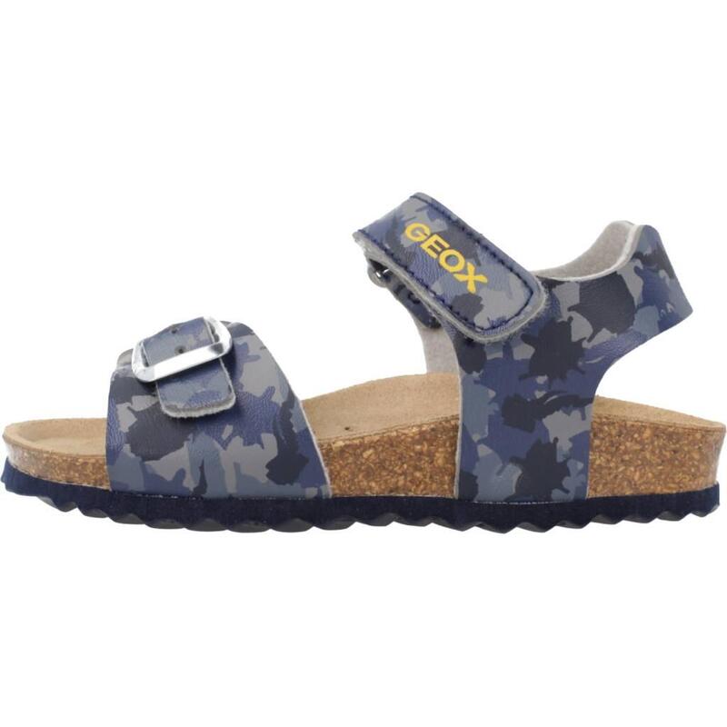 Sandales Geox Modèle J Ghita Boy Couleur Bleu